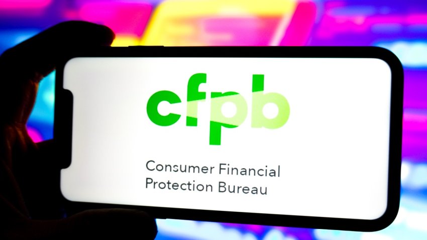 CHINA – 2025/02/13: In this photo illustration, a CFPB logo is displayed on the screen of a smartphone. (Photo Illustration by Sheldon Cooper/SOPA Images/LightRocket via Getty Images)
